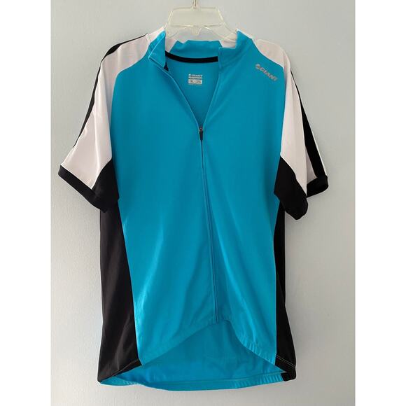 GIANT Cycle JERSEY Shirt Size XL Polyester BIKE Bicycle CBue - Picture 1 of 5